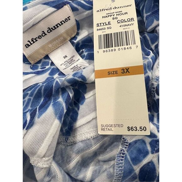 V-Neck Top by Alfred Dunner - Picture 4 of 5